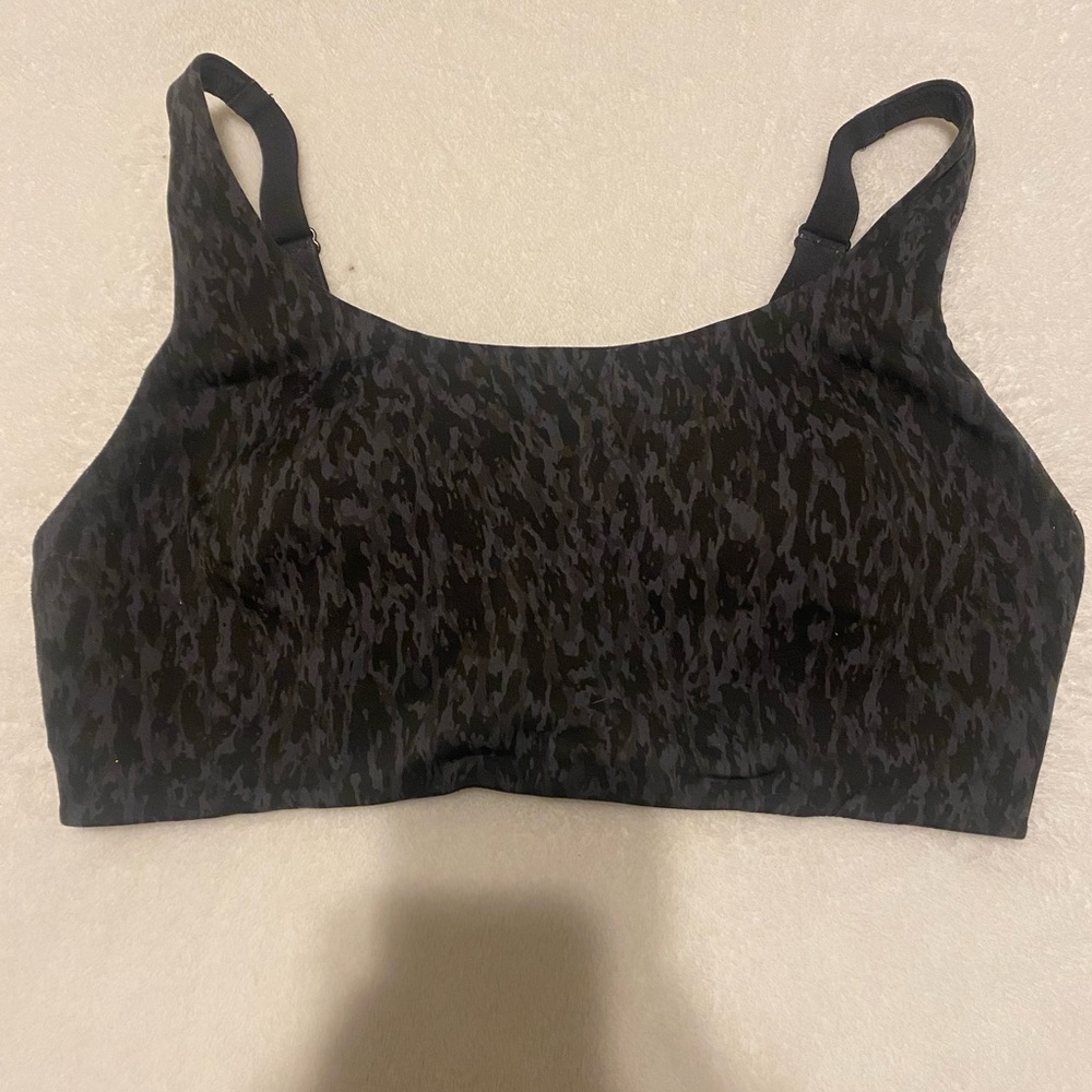 Lululemon In Alignment Sports Bra Leopard Camo size 10